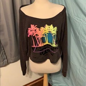 Cali Dream L/S crop sweater